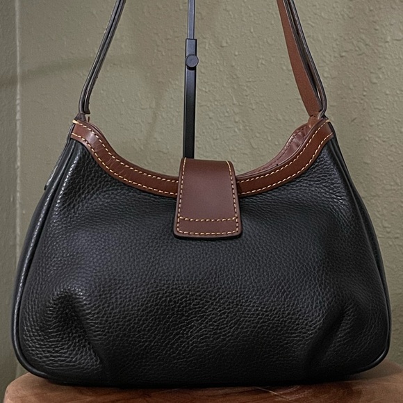 DOONEY & BOURKE DERBY PEBBLE LEATHER SHOULDER BAG - Picture 4 of 16